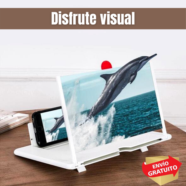 Amplificador Pantalla Celular 3D (Compatible con Todo Tipo de Smartphones)