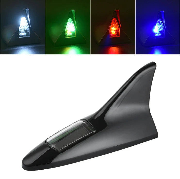 Car Shark Antena con Luces