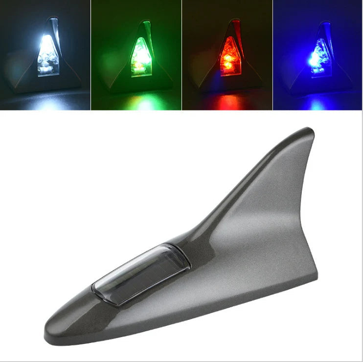 Car Shark Antena con Luces