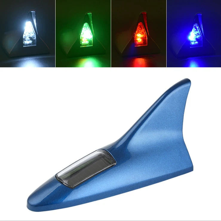 Car Shark Antena con Luces